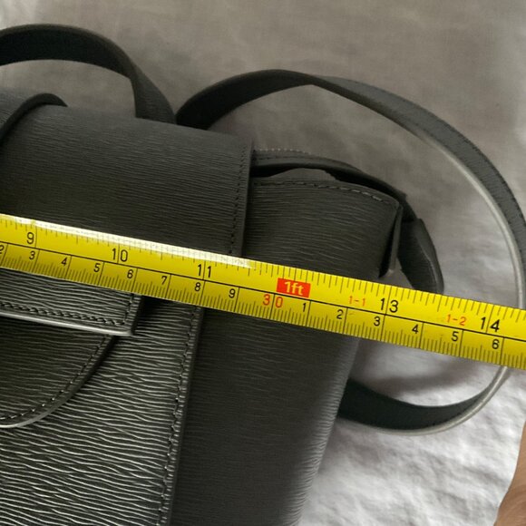 Clean Senreve MINI MAESTRA grey storm Mimosa silver hardware without dust bag - Picture 7 of 9